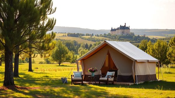 Les meilleures destinations pour un camping de luxe en france